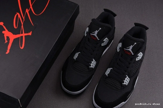 DH7138-006 SE 4 DH7138-006 Retro Jordan Canvas Black 0315